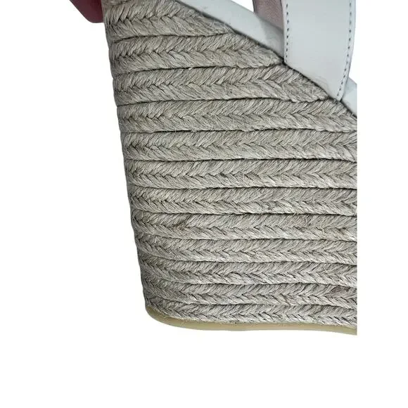 Gucci Aitana Marmont GG Leather Platform Espadrille Wedge Sandals 41 - Picture 16 of 16